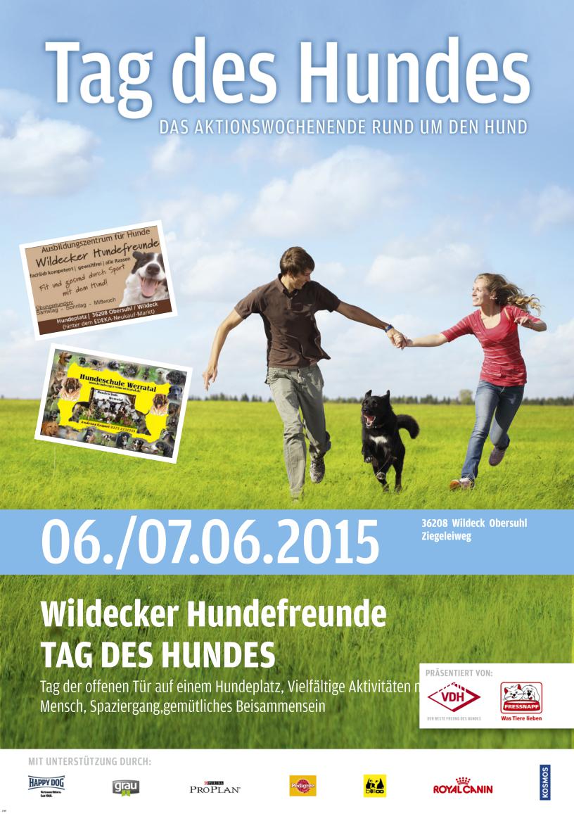 Poster Tag des Hundes 2014