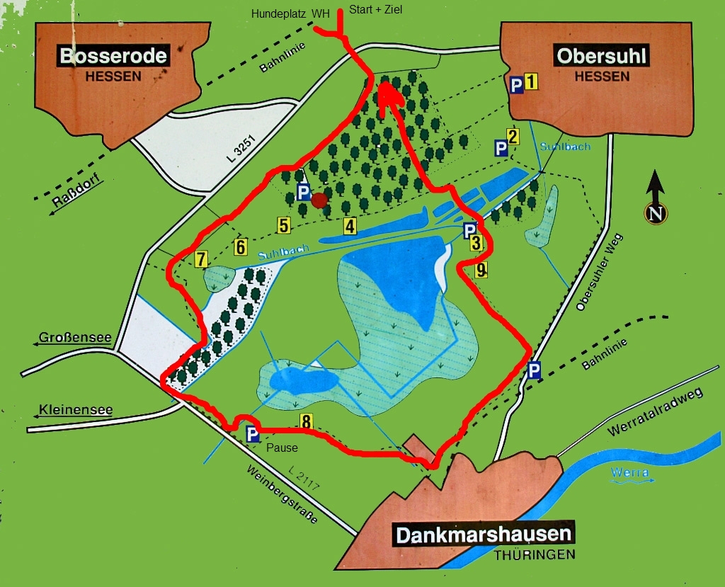 Rundwanderweg Rhaeden
